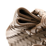 Nappa Intrecciato Large Andiamo Parachute Shoulder Bag Pinecone