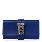 Chevre Mysore Medor 23 Clutch Bleu Hydra Electric Blue