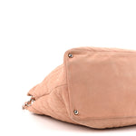 Iridescent Calfskin Large Sea Hit Tote Pink
