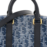 Denim Oblique Nano Groove 17 Bag Blue
