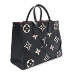 Empreinte Monogram Giant Onthego MM Black Beige