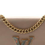 Calfskin Chain Louise MM Gris
