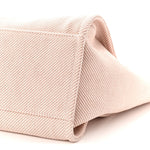 Mixed Fibers Calfskin Medium Deauville Tote Beige
