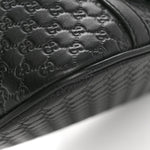 Microguccissima Mini Dome Bag Black