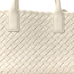 Nappa Intrecciato Mini Cabat White