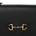 Calfskin Horsebit 1955 Shoulder Bag Black