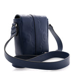 Piuma Calfskin Jumbo GG Embossed Small Messenger Bag Royale