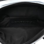 Nylon Logo Printed Attica Belt Bag Reflective Silver