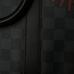 Damier Graphite Rope Keepall Bandouliere 45 Red