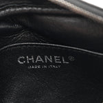 Aged Calfskin Quilted Mini Reissue Camera Case Black
