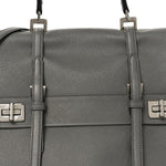 Saffiano Cuir Convertible Top Handle Tote Marmo