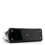 Patent Cannage Large Lady Dior Black