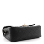 Caviar Quilted Mini Rectangular Flap Black