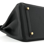 Togo Matte Alligator Birkin Touch 30 Black