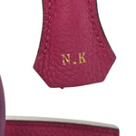 Togo Horseshoe Birkin 25 Rose Pourpre Cassis