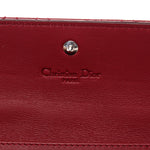 Patent Cannage Lady Dior Rendezvous Wallet On Chain Rouge Ceris