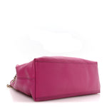 Cellarius Calfskin Medium Soho Chain Shoulder Bag Bright Bouganville