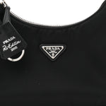 Tessuto Nylon Saffiano Mini Re-Edition 2005 Bag Black
