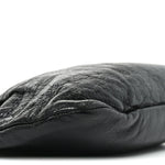 Calfskin Pac Ruched Hobo Black