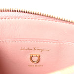 Calfskin Trifolio Crossbody Bag Antique Rose
