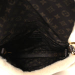 Shearling Monogram Sunset Cream
