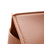 Calfskin Soft Lady Bag Biscotti