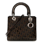 Patent Ultimate Medium Lady Dior Brown