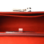 Epi Travel Stickers Twist Shoulder Bag Rose Ballerine