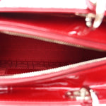 Patent Cannage Medium Lady Dior Red