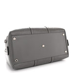 Calfskin GG Tennis Embossed Duffle Bag Grey