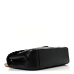 Lambskin Chevron Quilted Medium Loulou Black