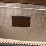 Suede Microguccissima Go Small Shoulder Bag Brown