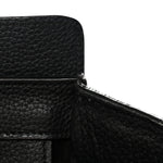 Drummed Calfskin Mini Luggage Black
