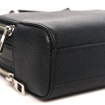 Soft Grained Calfskin Mini Camera Bag Black