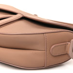Ultra Matte Calfskin Saddle Bag Blush