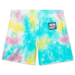 Chinatown Arc Left Sweatshorts - Tie Dye Blue