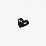 Black Emblem Polo Shirt - White
