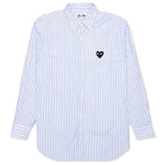 Button Down - Light Blue/White
