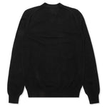 Double Heart Cardigan - Black