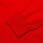 Double Heart Cardigan - Red