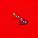 Double Hearts T-Shirt - Red