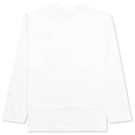 Emblem L/S T-Shirt - White