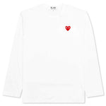 Emblem L/S T-Shirt - White