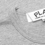 Inverted Text T-Shirt - Grey