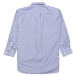 Kid's L/S Striped Shirt - White/Blue