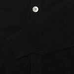 Little Red Heart Cardigan - Black