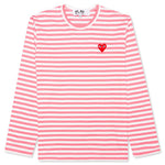 Pastelle Striped L/S Shirt - Pink
