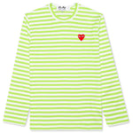 Pastelle Women's Striped L/S Shirt - Green