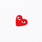 Polka Dot Half Heart T-Shirt - White
