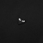 Small Black Emblem Button Down - Black